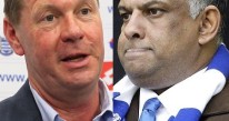 Philip Beard and Tony Fernandes of QPR