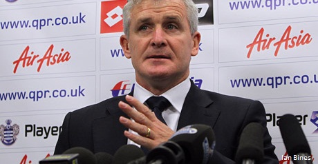 Hughes defends QPR’s disciplinary record