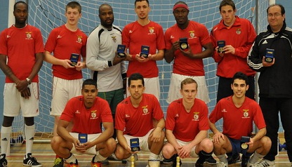 Unbeaten Benfica (from Kilburn) win futsal tournament