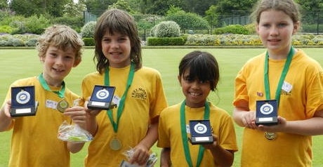Mini tennis proves a big hit with local youngsters