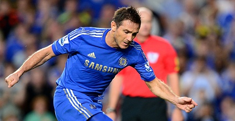 Lampard nets again as Blues thrash Stoke