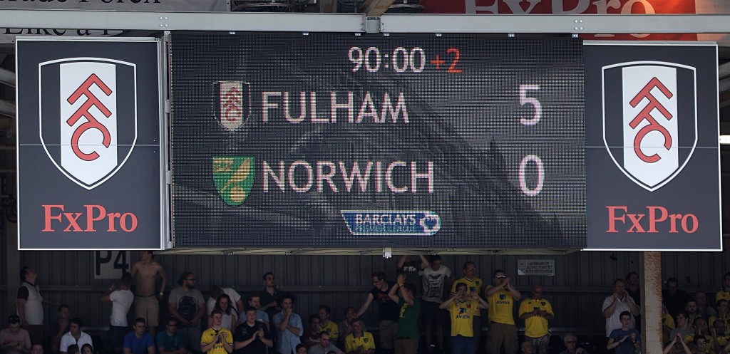 Fulham v Norwich in pictures