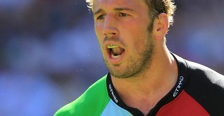 Harlequins’ Robshaw out for three months