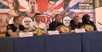 The press conference to announce Groves’ Wembley return