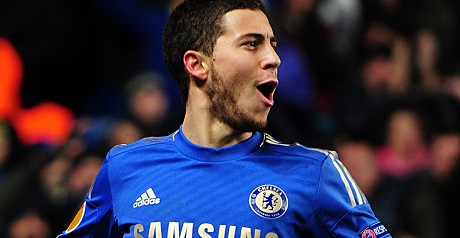 Hazard scored Chelsea's second goal.