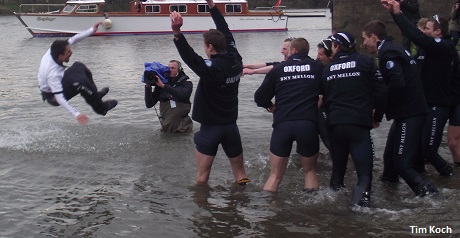 Oxford storm to victory in Boat Race