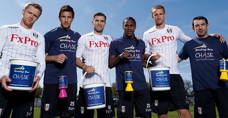 Fulham players donate day’s wages to children’s hospice charity