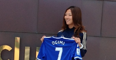 Ogimi was a World Cup winner in 2011.