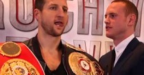 Groves and Froch meet face-to-face ahead of title showdown