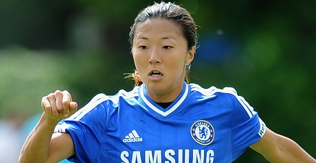 Yuki Ogimi of Chelsea Ladies