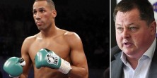 James DeGale and Mick Hennessy