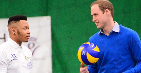 Prince William pays a visit to Westway