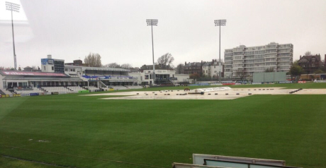 Middlesex suffer washout at bleak Hove