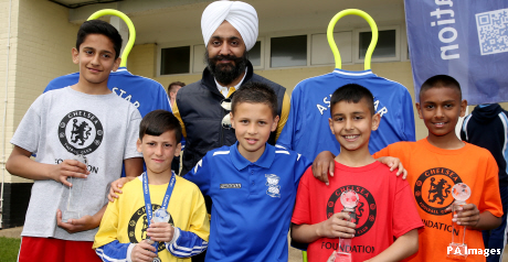Almost 400 youngsters take part in Chelsea’s Asian Star initiative