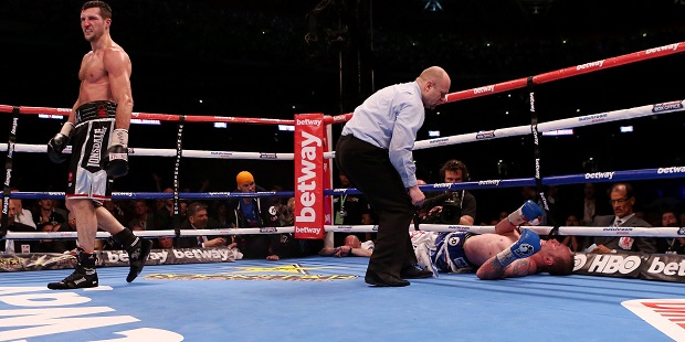 Groves crushed by Froch in Wembley clash