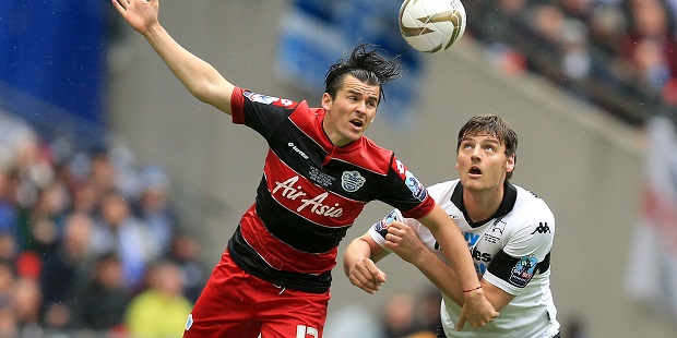 Joey Barton played a key role for Rangers in midfield.