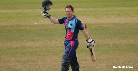 Morgan ton blasts Middlesex to victory