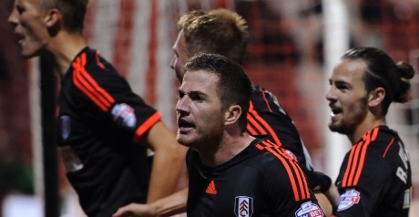 McCormack savoured his first goal for his new club
