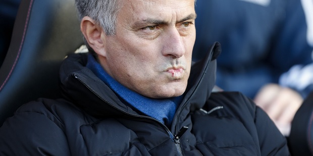 First-half display angers Mourinho