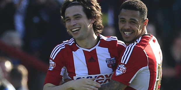 Jota and Andre Gray both scored in Brentford's 3-0 victory