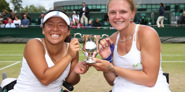 Second Wimbledon title for ‘proud’ Whiley
