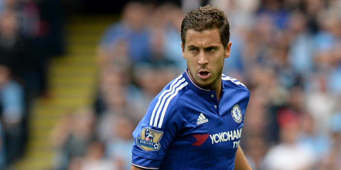 Hazard asserted himself late in the game