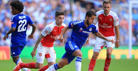 Chelsea lost to Arsenal in Sunday's Community Shield match at Wembley