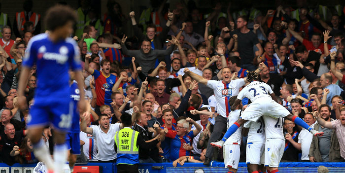 Chelsea suffer shock defeat against Palace