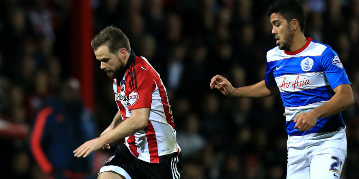 Judge set up Brentford's winner after Luongo had gone close for QPR