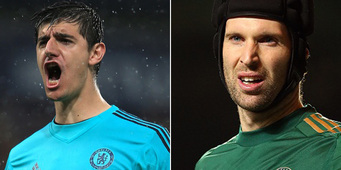 Chelsea v Arsenal: Courtois outperformed by Cech in key areas, stats show