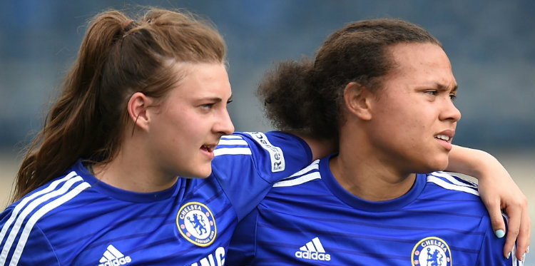 Chelsea Ladies: Hannah Blundell and Drew Spence