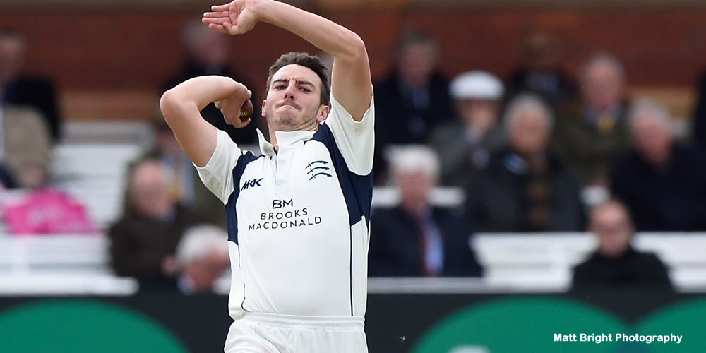 Middlesex’s Roland-Jones suffers stress fracture in back