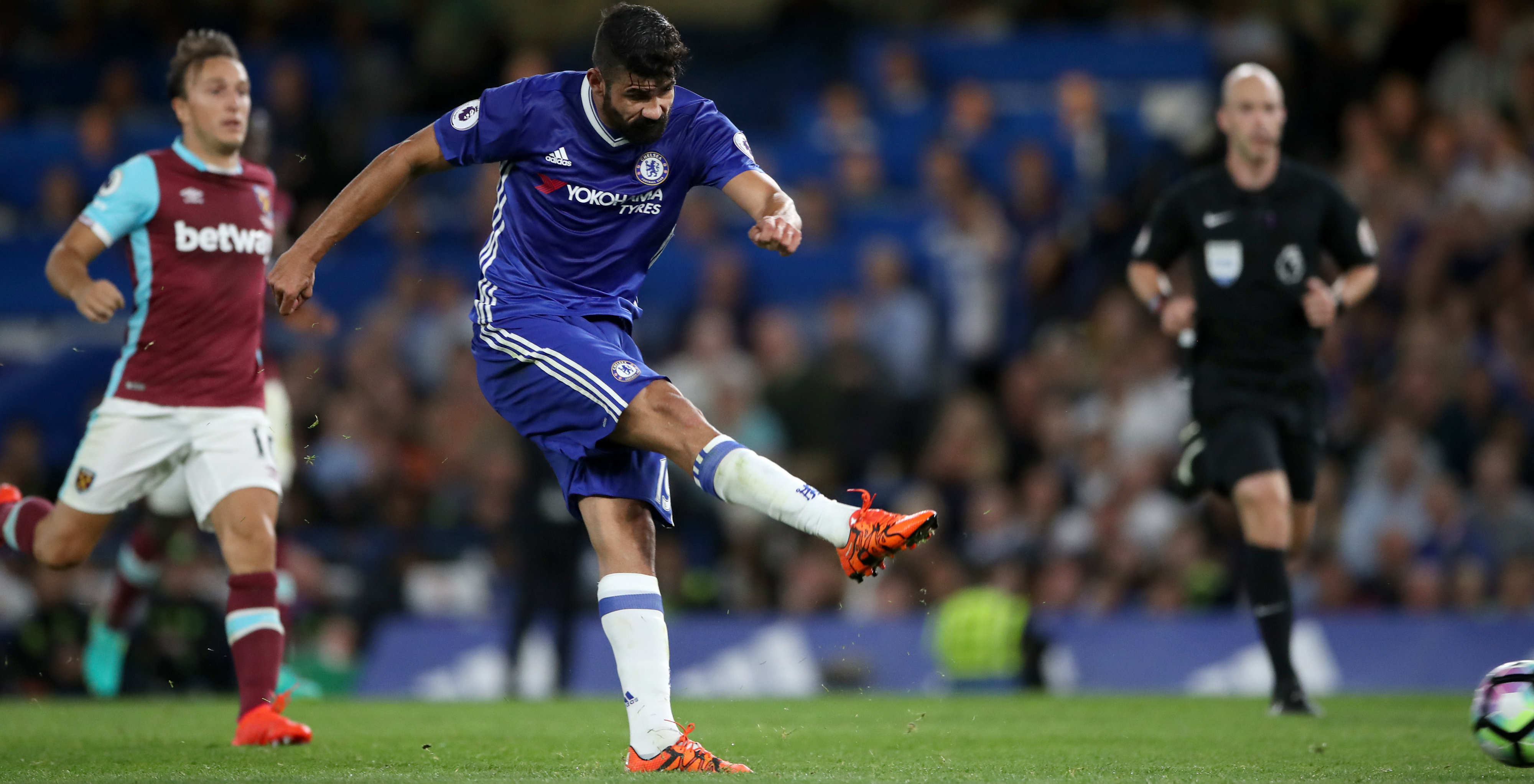 Diego Costa fired home the winner in the final minute
