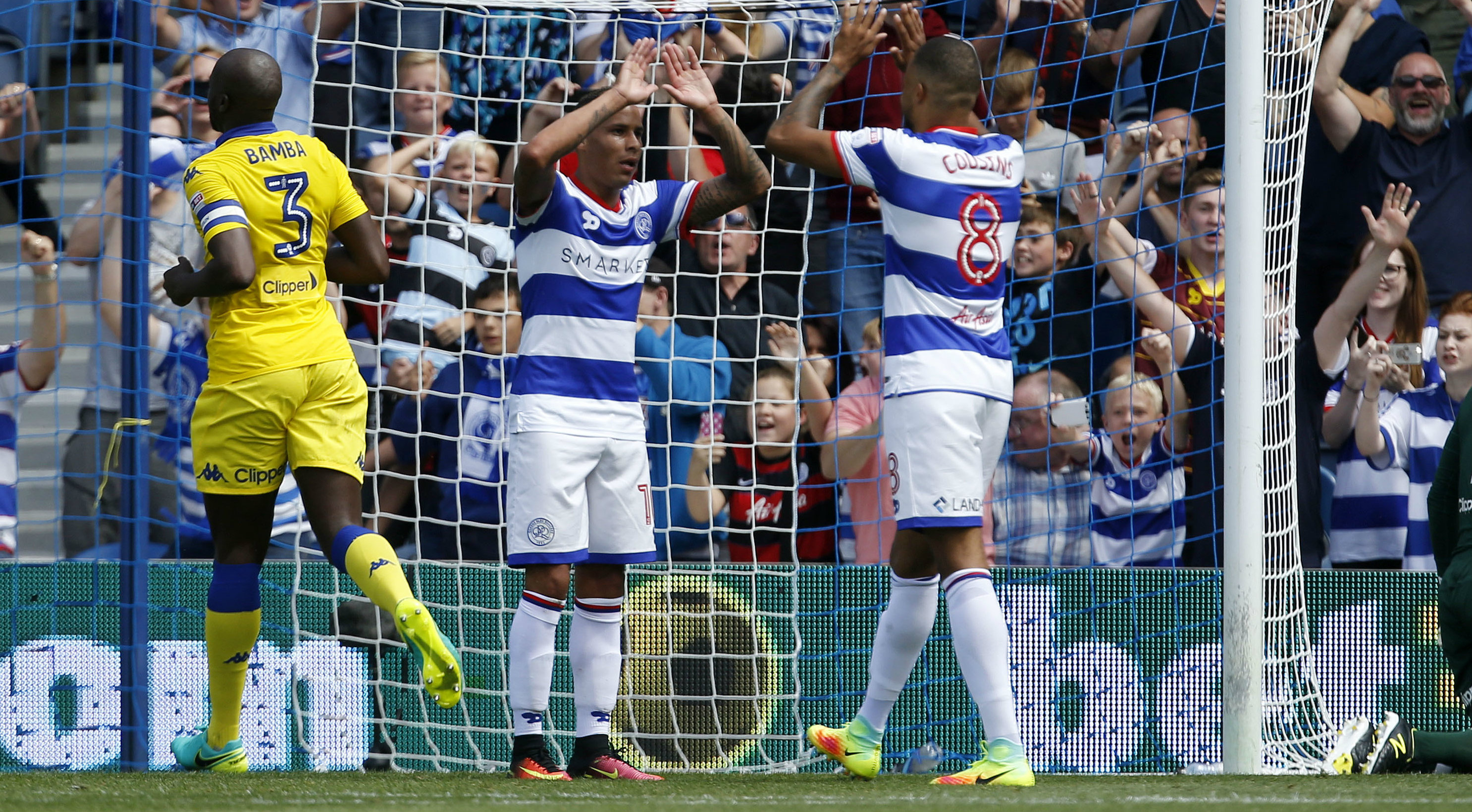 Chery scored QPR's second goal in the win against Leeds