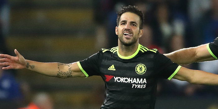 Conte again insists Fabregas is in his plans