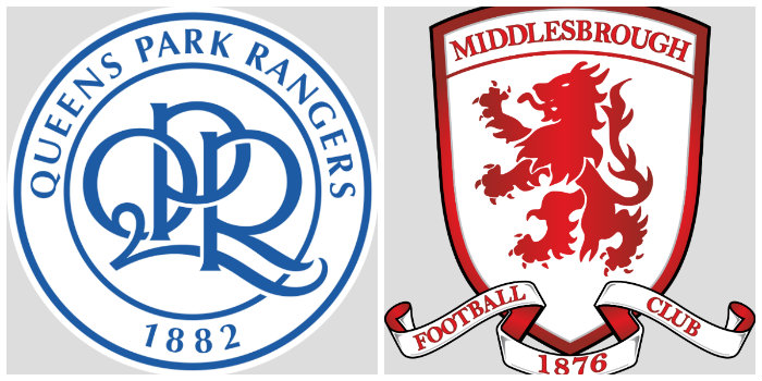 QPR v Middlesbrough line-ups: Same again for R’s, defender back, no Hall or Perch, Boro make change