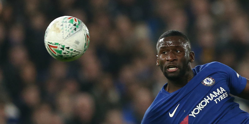 Injured Rudiger to miss rest of season