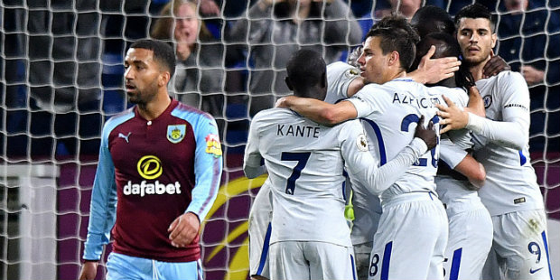 Moses’ goal gives Chelsea victory at Burnley