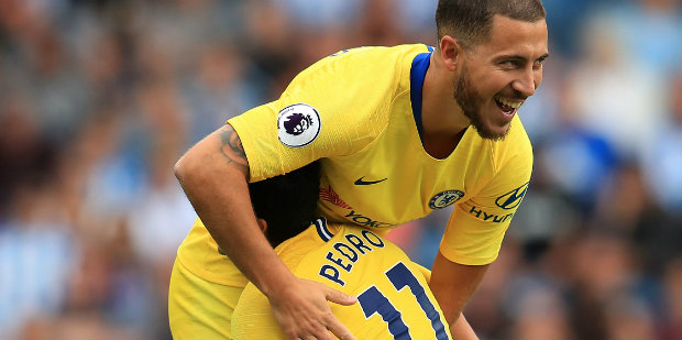 Chelsea crush Huddersfield to give Sarri perfect start