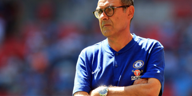 Sarri vows to stick with back four