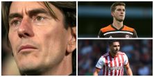 Brentford: Thomas Frank, Chris Mepham and Neal Maupay
