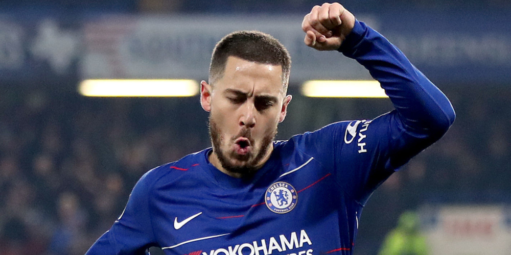 Brilliant Hazard takes Chelsea up to third