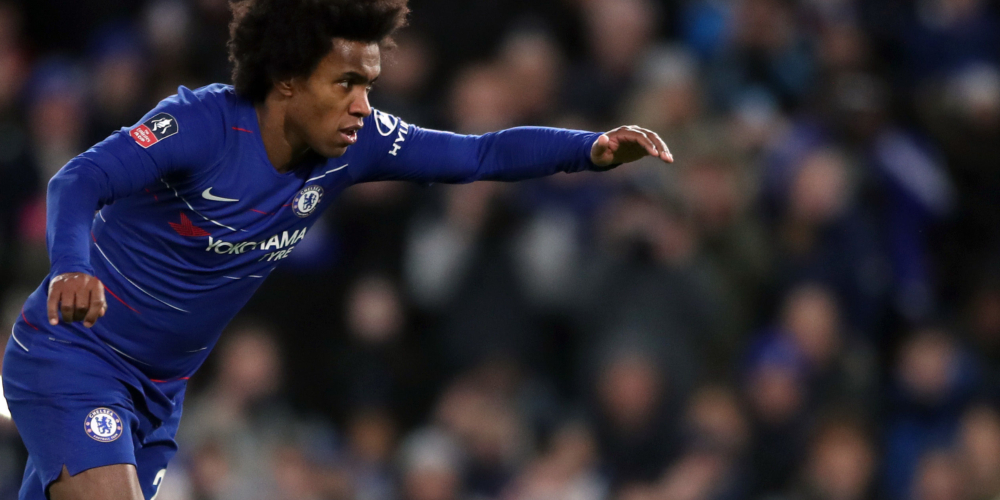 Lampard confirms Willian contract talks