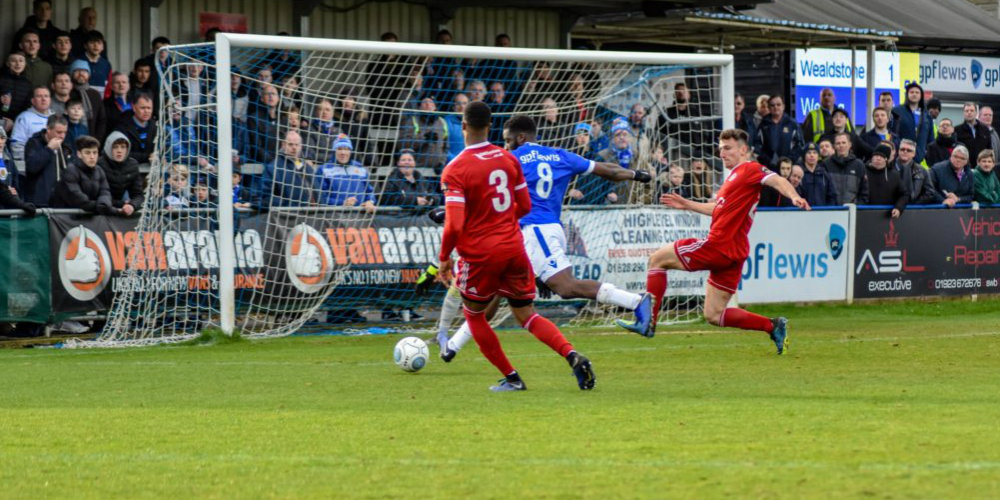 Wealdstone’s unbeaten run ended by Wings
