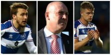 QPR: Mark Warburton, Luke Freeman and Jake Bidwell