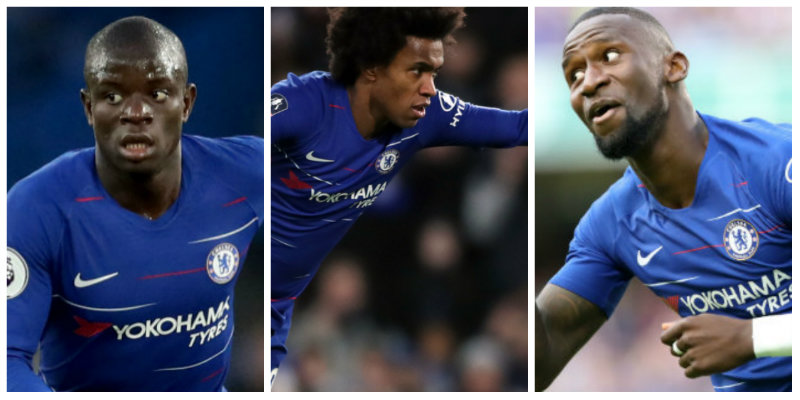 Chelsea trio to be assessed ahead of United clash