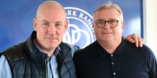 QPR manager Mark Warburton and coach Neil Banfield