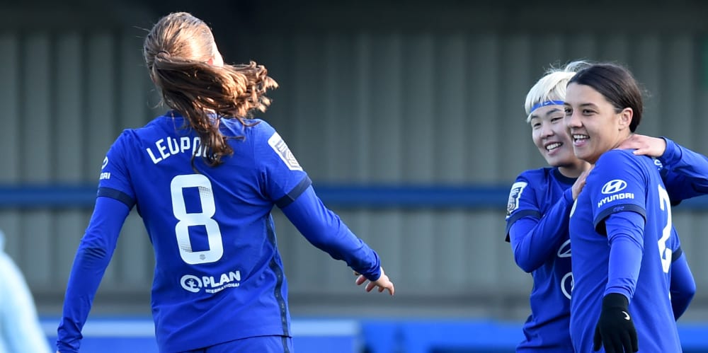 Chelsea on verge of WSL title after win over Tottenham
