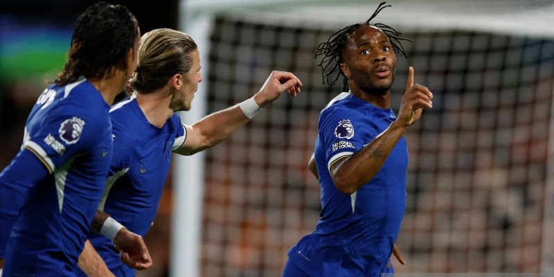 Sterling scores twice as Pochettino gets first Chelsea win