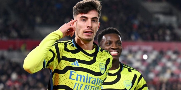 Brentford beaten by Havertz’s late Arsenal winner
